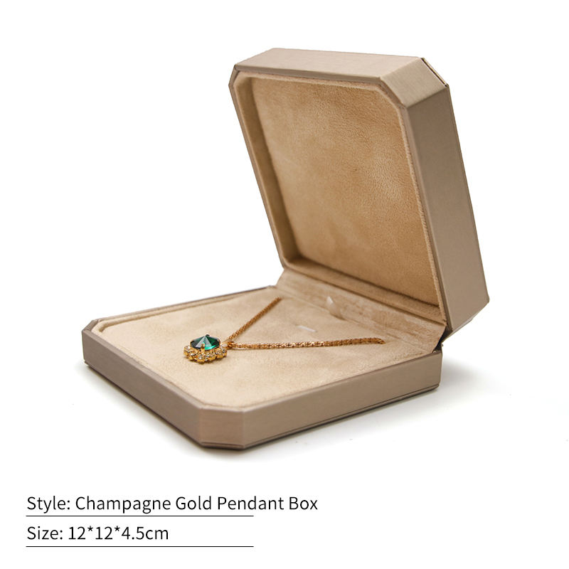 Brushed Leather Jewelry Box  (model: JB-36)