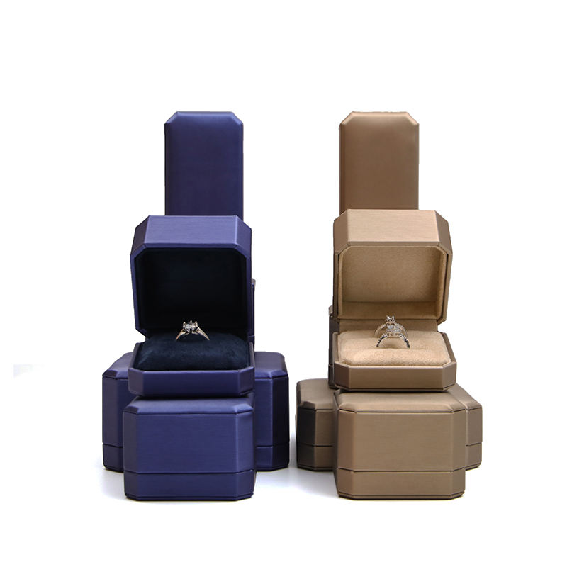 Brushed Leather Jewelry Box  (model: JB-36)