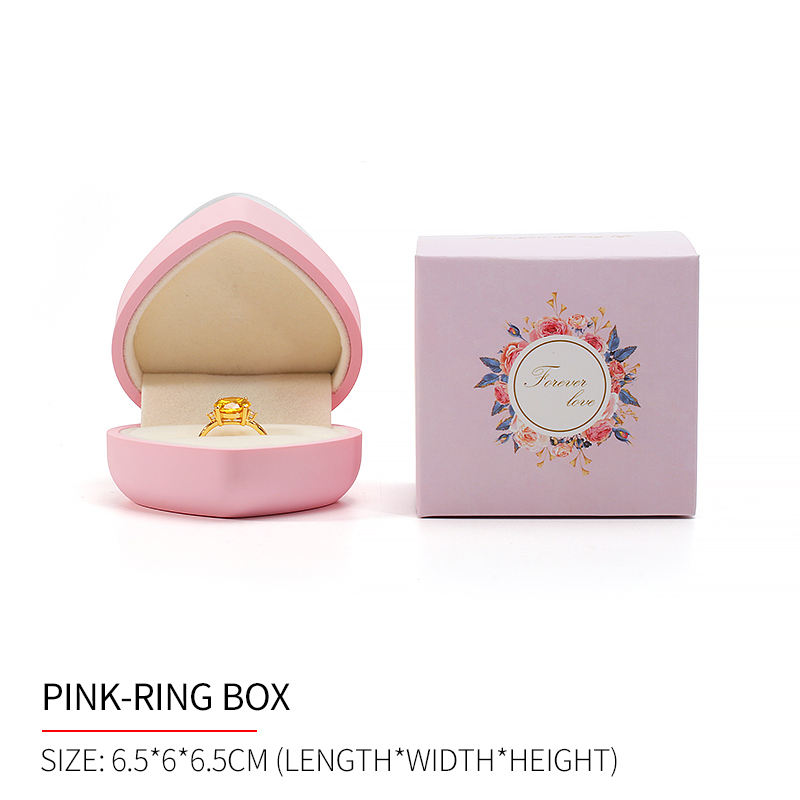 Heart Shape Forever -life Jewelry Box  (model: JB-51)