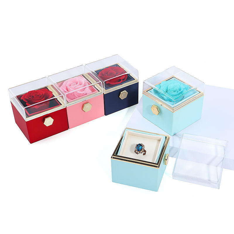 Forever -life Flower Jewelry Box  (model: JB-50)