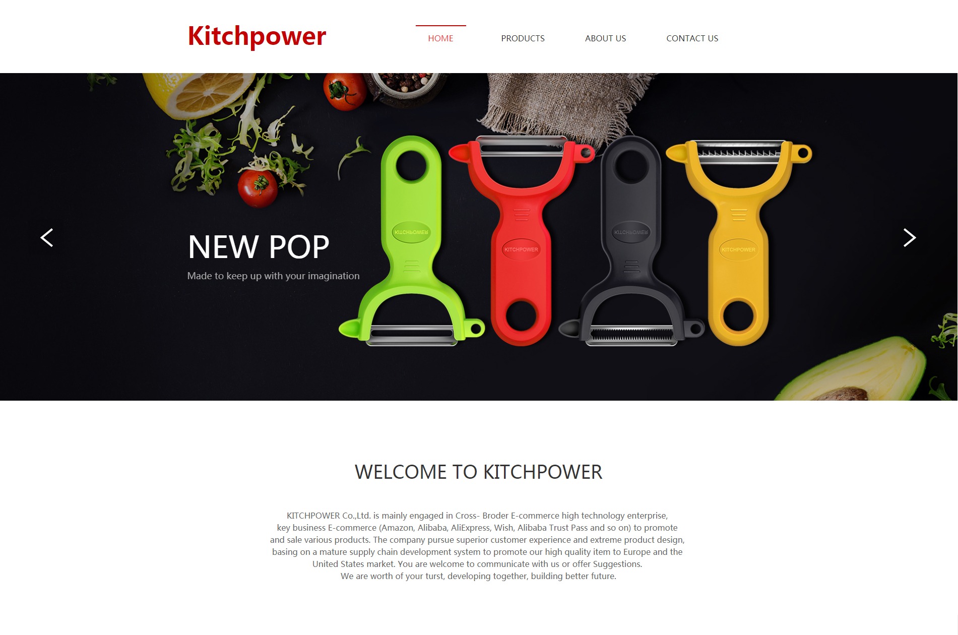 网站定制︱kitchpower
