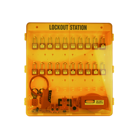 20-Padlock Lockout Station