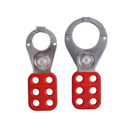 Steel Group Lockout Hasps with Tabs - 1 in/1.5 in