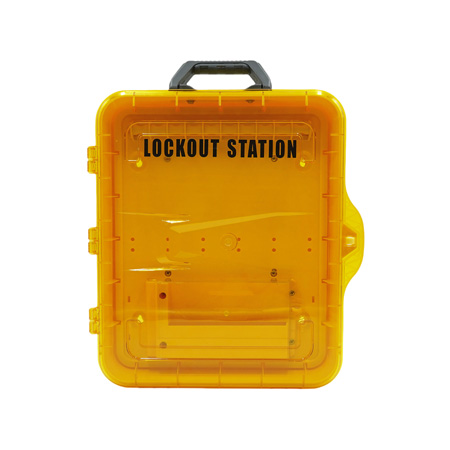 10-Padlock Lockout Cabinet Station