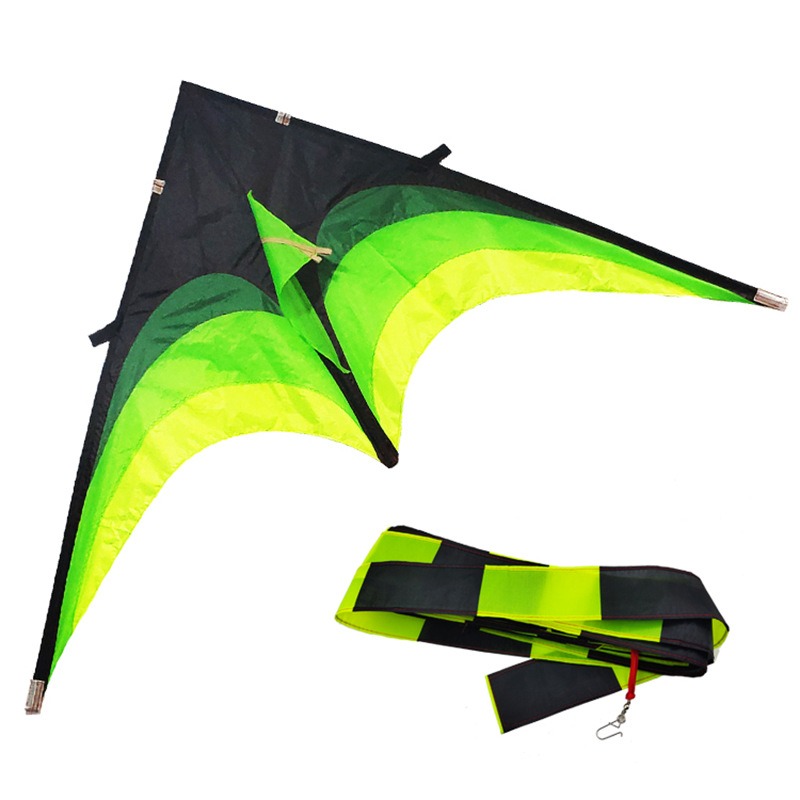 Large delta kite for kids and adults single line easy to fly,kite handle include