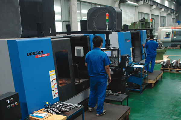 Doosan processing equipment from South Korea