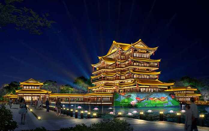 古建筑亮化