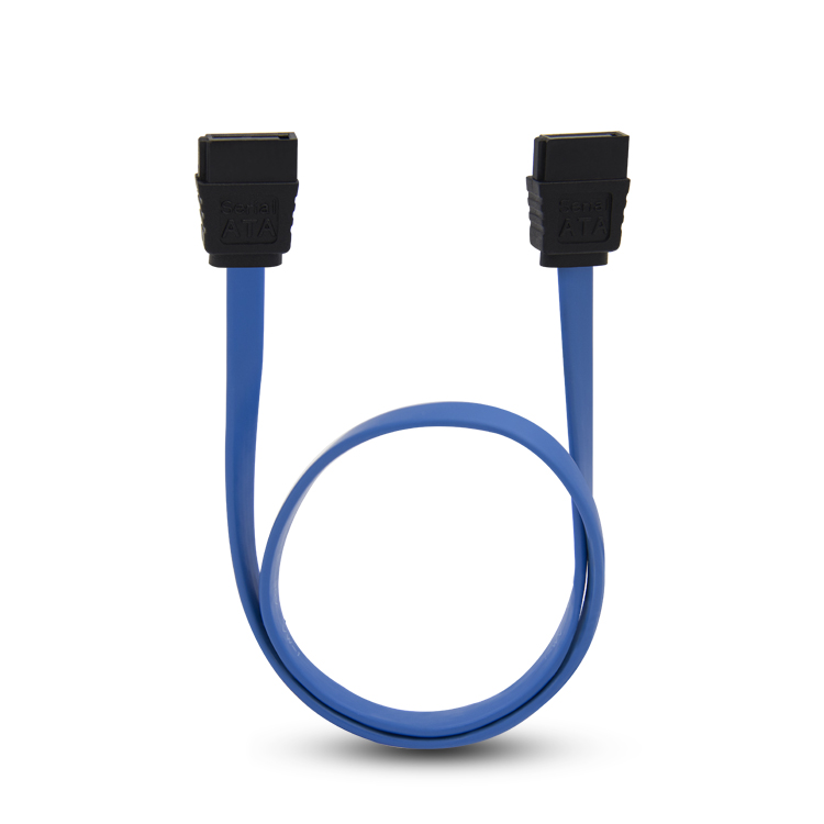 SATA 7Pin blue cable straight type