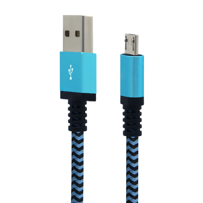 USB2.0 A to Micro With Nylon Braiding Cable