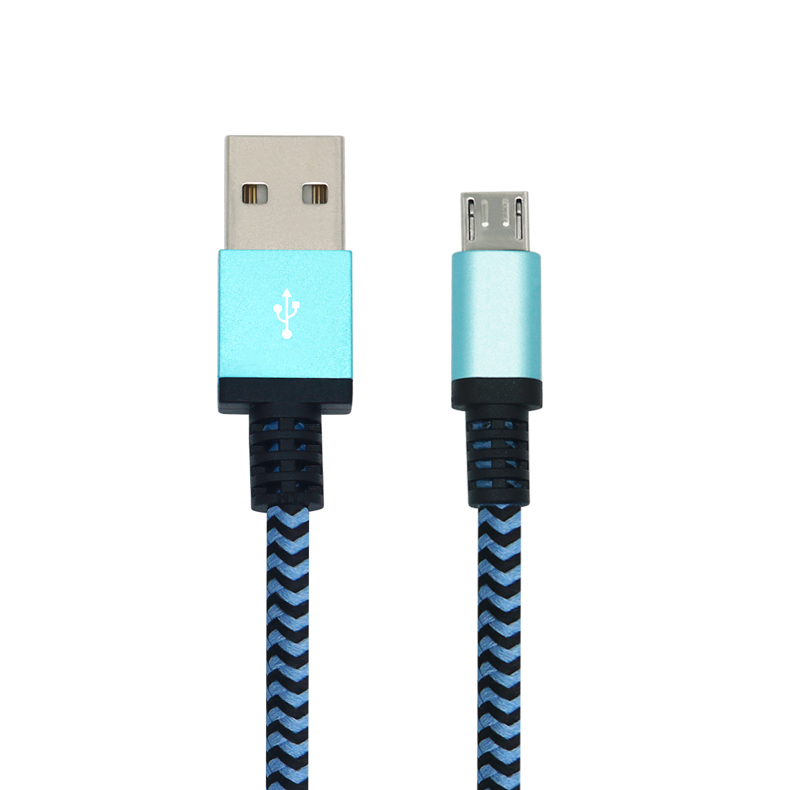 USB2.0 A to Micro With Nylon Braiding Cable