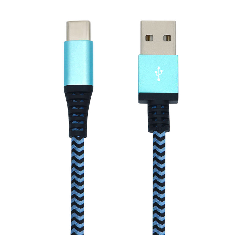 USB2.0 A to C with Nylon Braiding Cable
