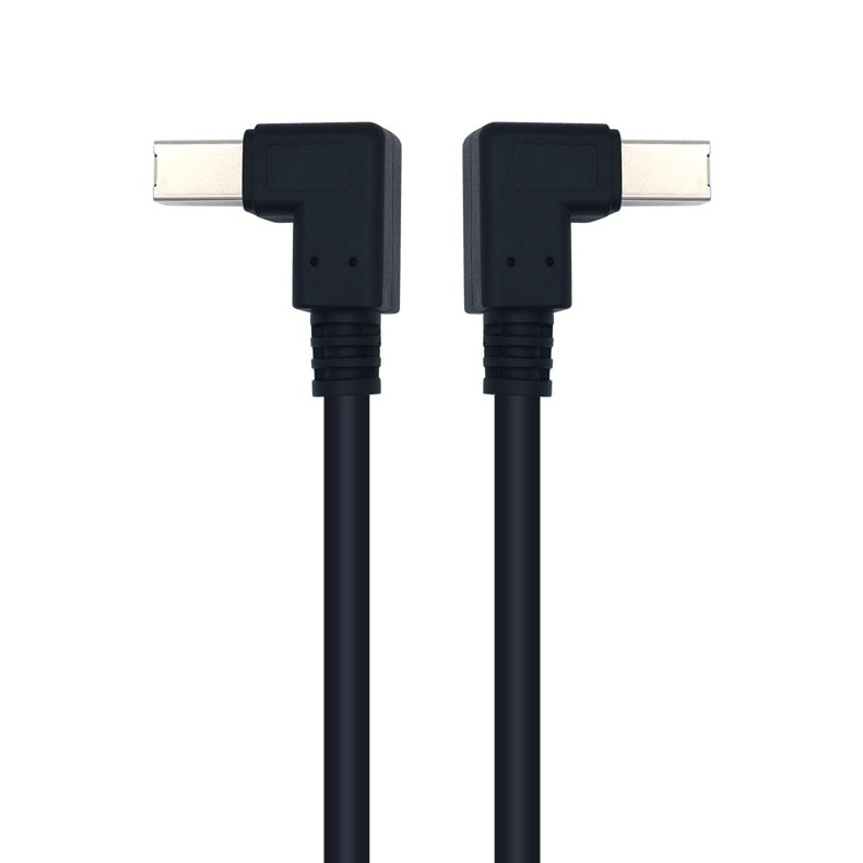 USB3.0 Right Angle BM to BM Cable