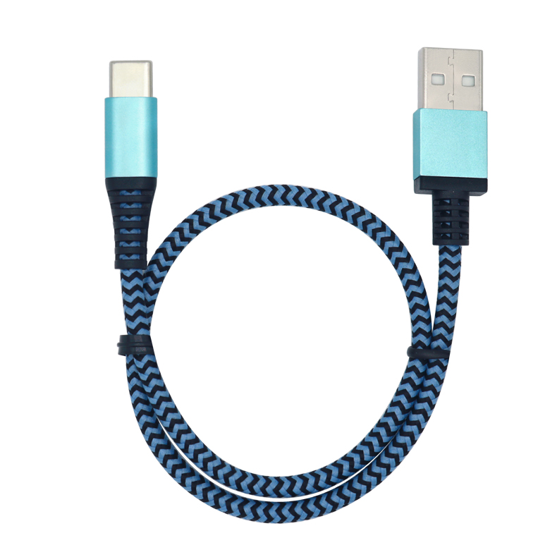 USB2.0 A to C with Nylon Braiding Cable