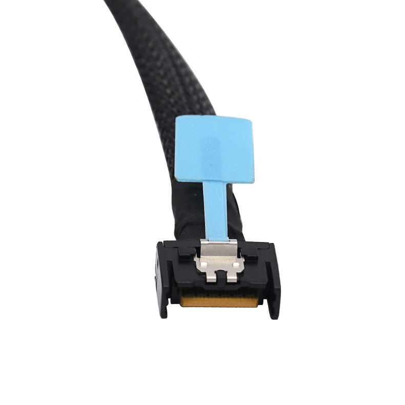 Mini Cool Edge IO MCIO 4X to U.2 SFF-8639 PCIe PCI-Express Cable