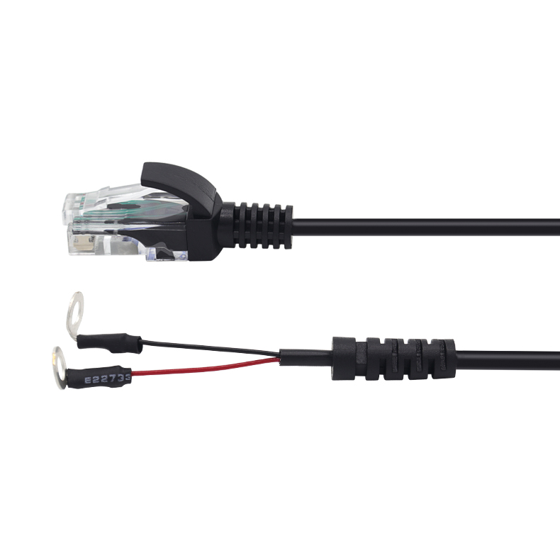 RJ45 TO SR+90度圆盘端子