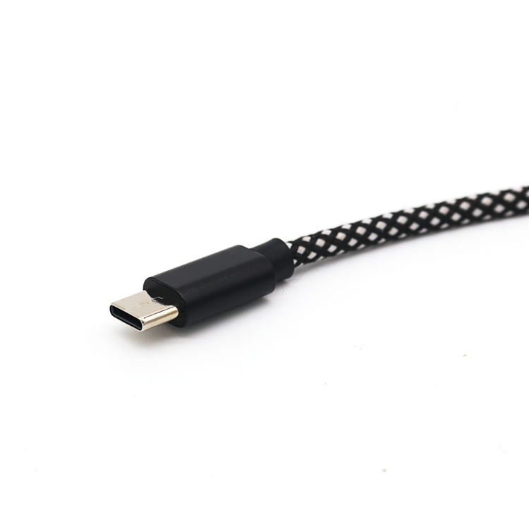 Alu Shell USB2.0 A to C with Nylon Braiding Cable