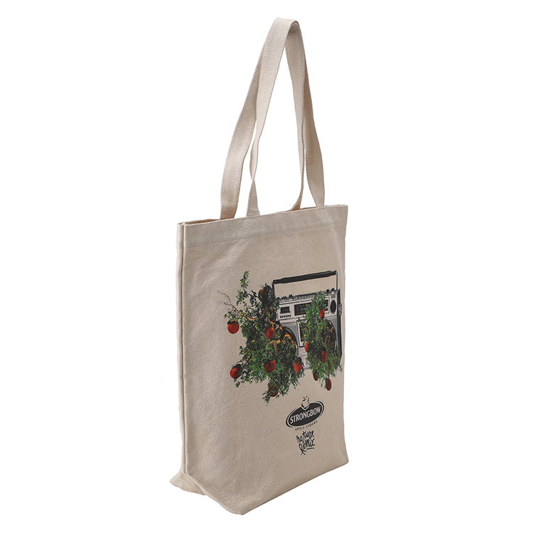 Customize promotional reusable eco friendly cotton canvas tote bag