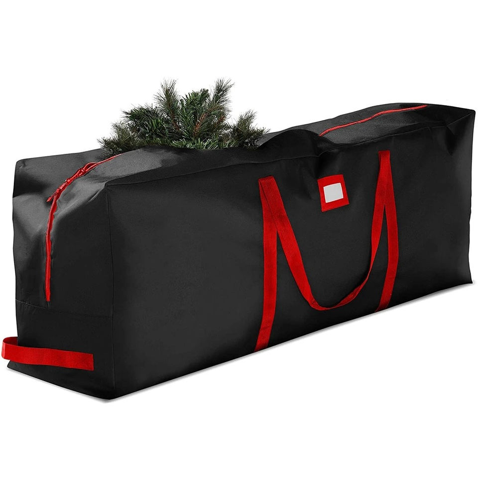 Oxford Cloth Foldable Xmas Decoration Wreath Storage Bag Garland Organize Dustproof Cover Christmas Tree Storage Bag