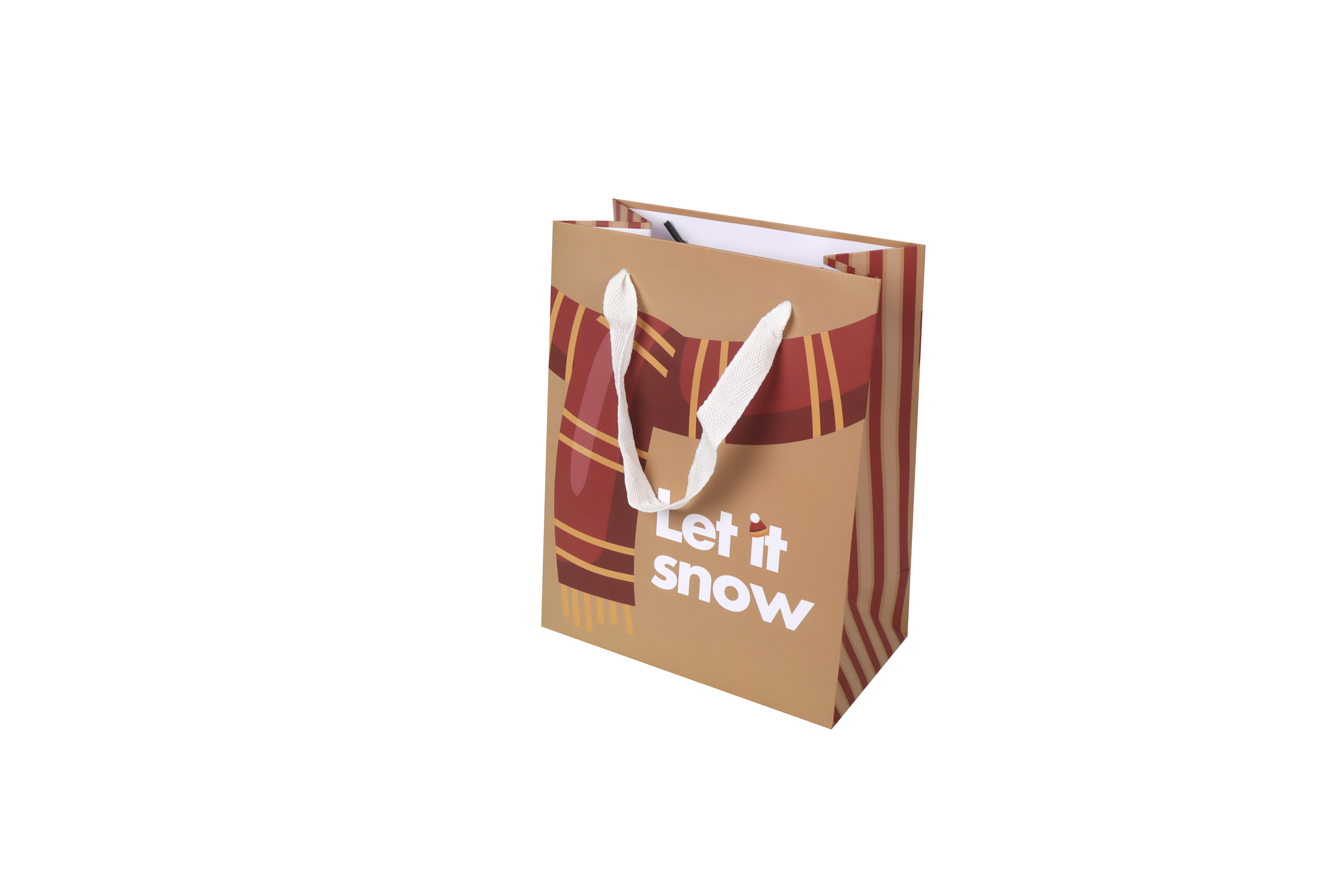 Heavy craft shopping take away custom gift packaging bags paper