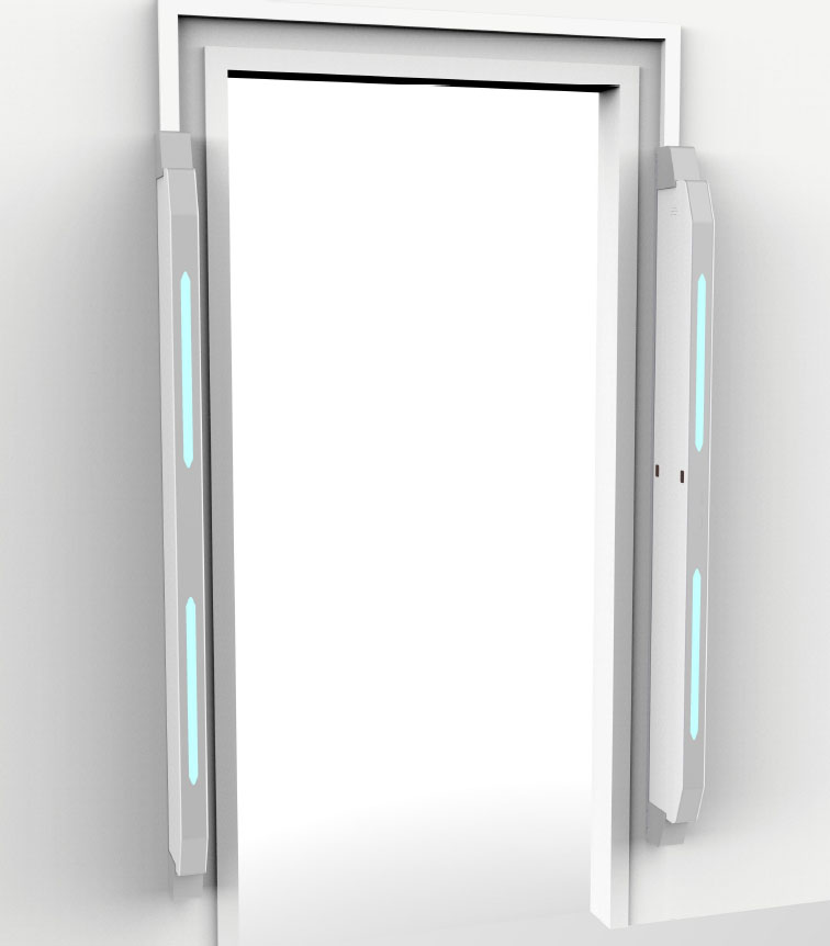 RFID壁挂式高性能通道门 LCG-2040（1-5米）