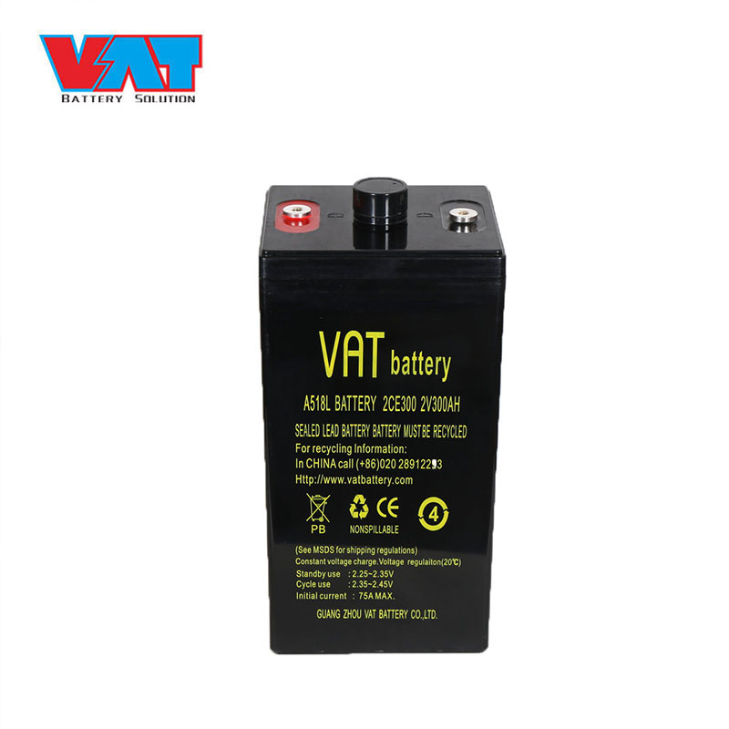 威艾特（VAT）2V300AH 免维护铅酸蓄电池  储能用蓄电池