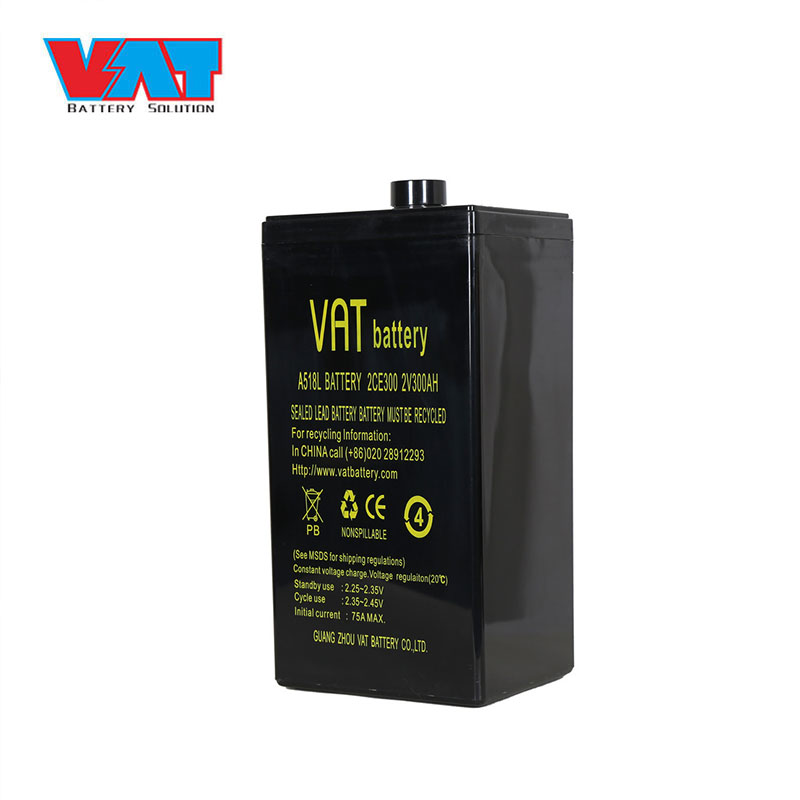 威艾特（VAT）2V300AH 免维护铅酸蓄电池  储能用蓄电池