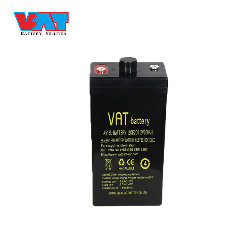 威艾特（VAT）2V200AH 免维护铅酸蓄电池  储能用蓄电池