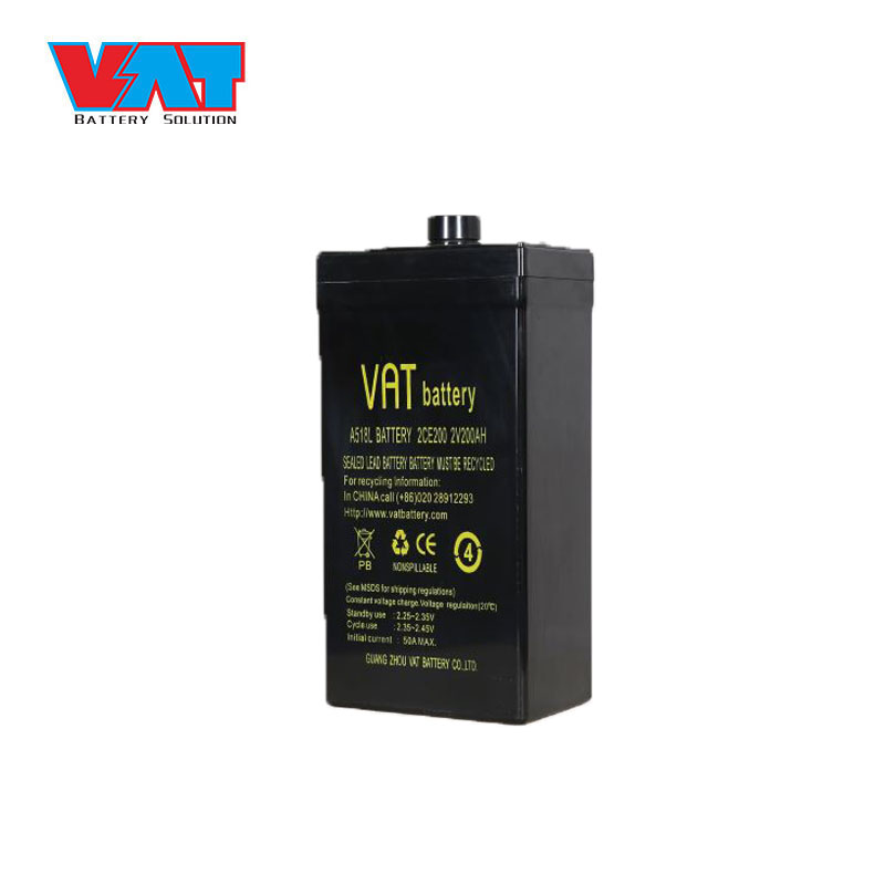 威艾特（VAT）2V200AH 免维护铅酸蓄电池  储能用蓄电池
