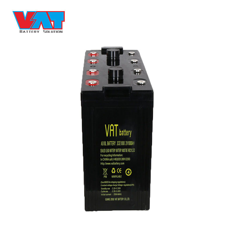 威艾特（VAT）2V1000AH 免维护铅酸蓄电池  储能用蓄电池