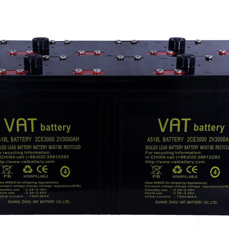 威艾特（VAT）2V3000AH 免维护铅酸蓄电池  储能用蓄电池