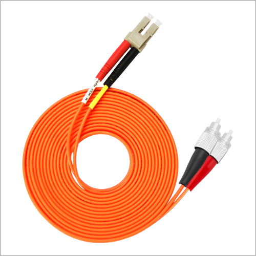東方之光电信级光纤跳线 LC-FC多模双芯 收发器尾纤 可定制