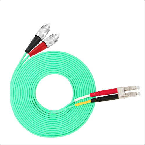 東方之光电信级光纤跳线 LC-FC万兆多模双芯 收发器尾纤 可定制