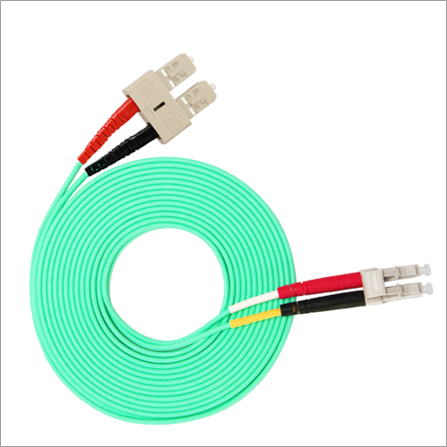 東方之光电信级光纤跳线 LC-SC万兆多模双芯 收发器尾纤 可定制
