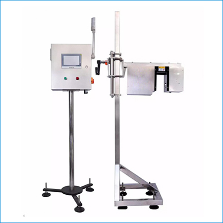 Online detection and rejection of unqualified level and lidless products in bottle/can/box
