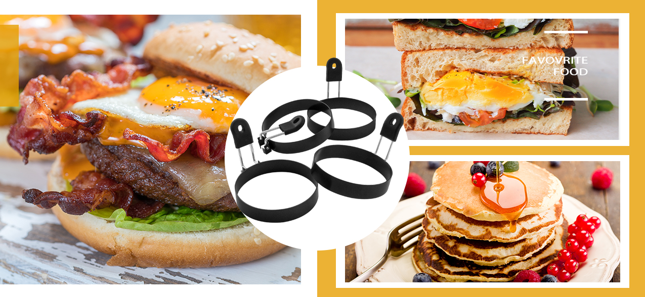 Ideal for hamburgers, pancakes, eggs etc.