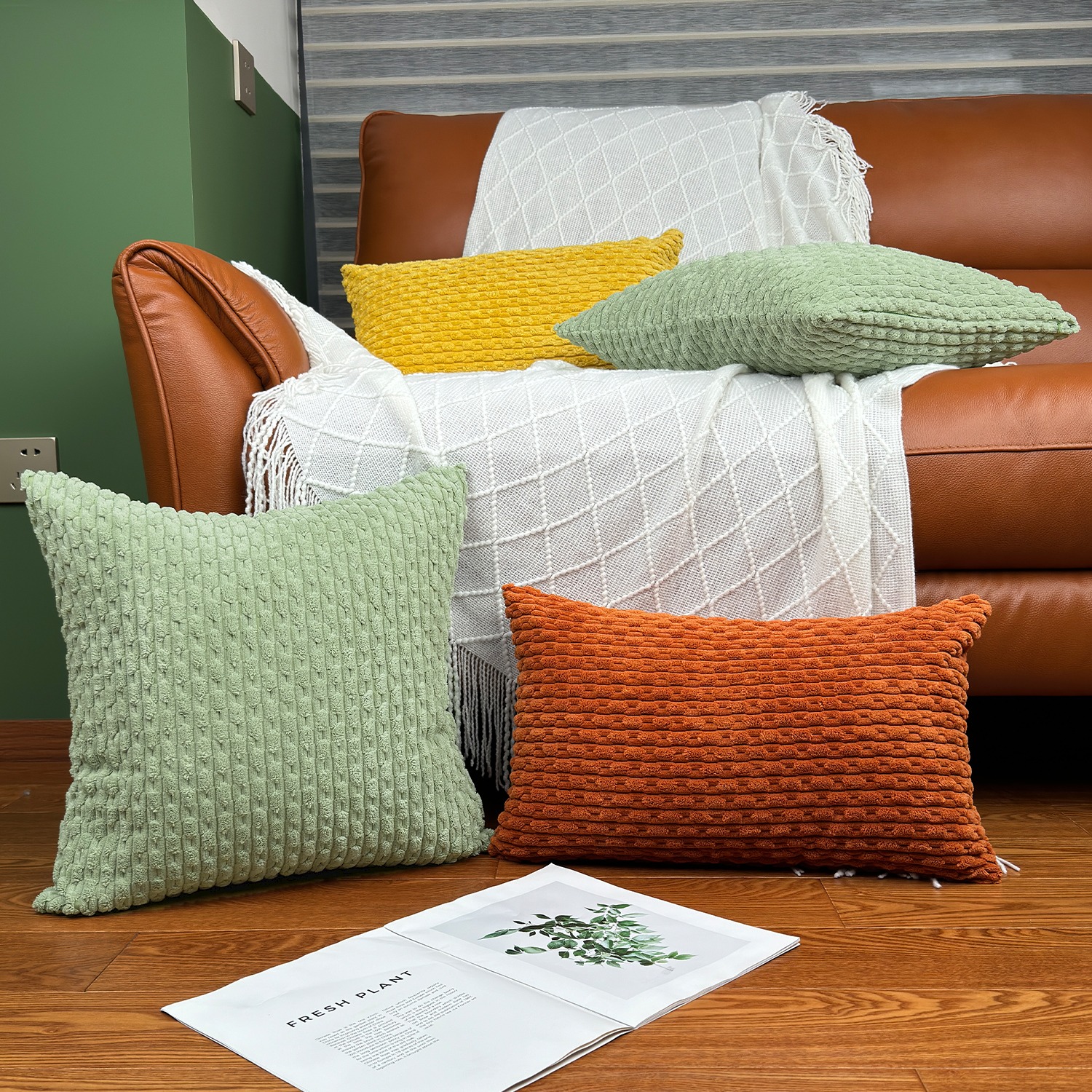 Corduroy Cushion Cover