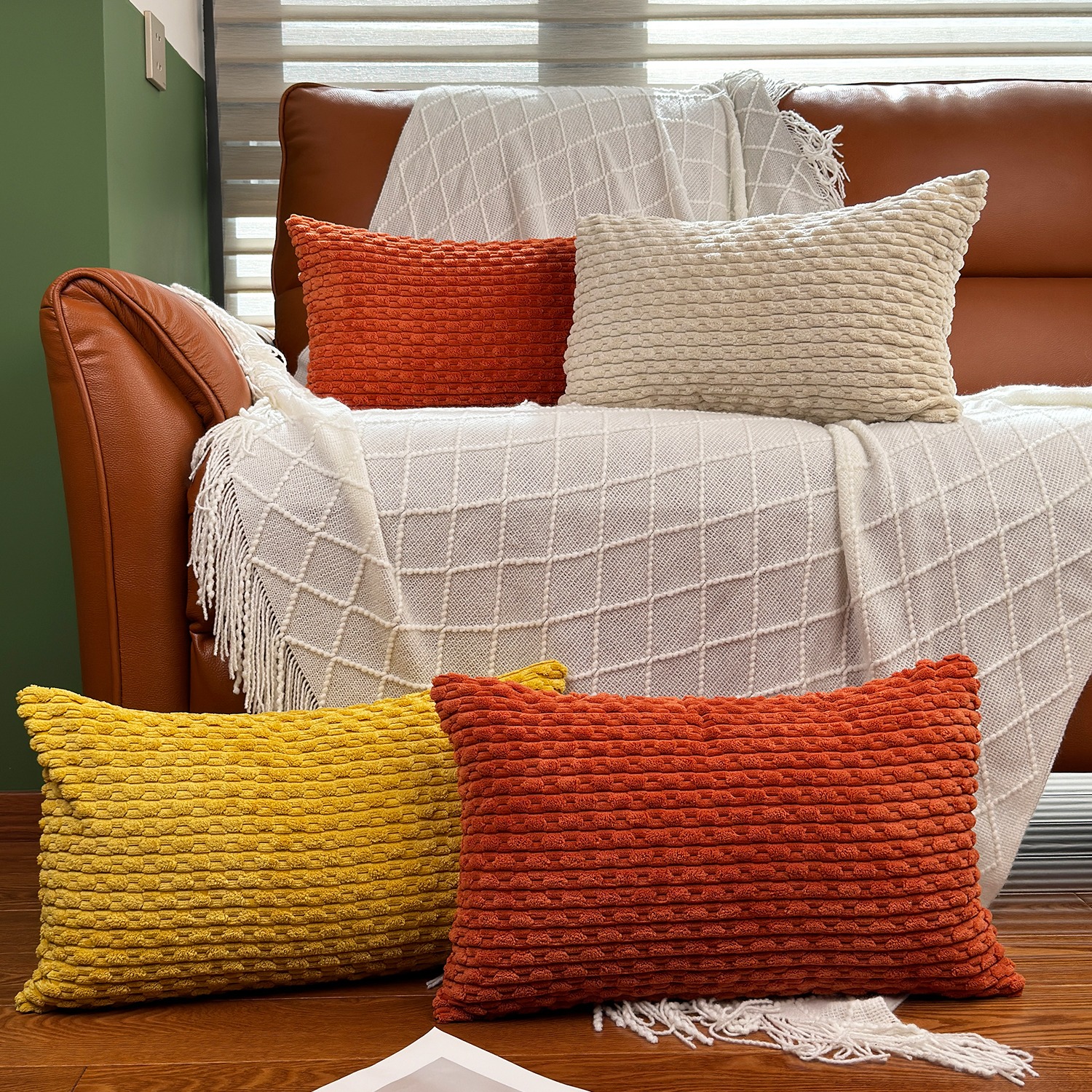 Corduroy Cushion Cover