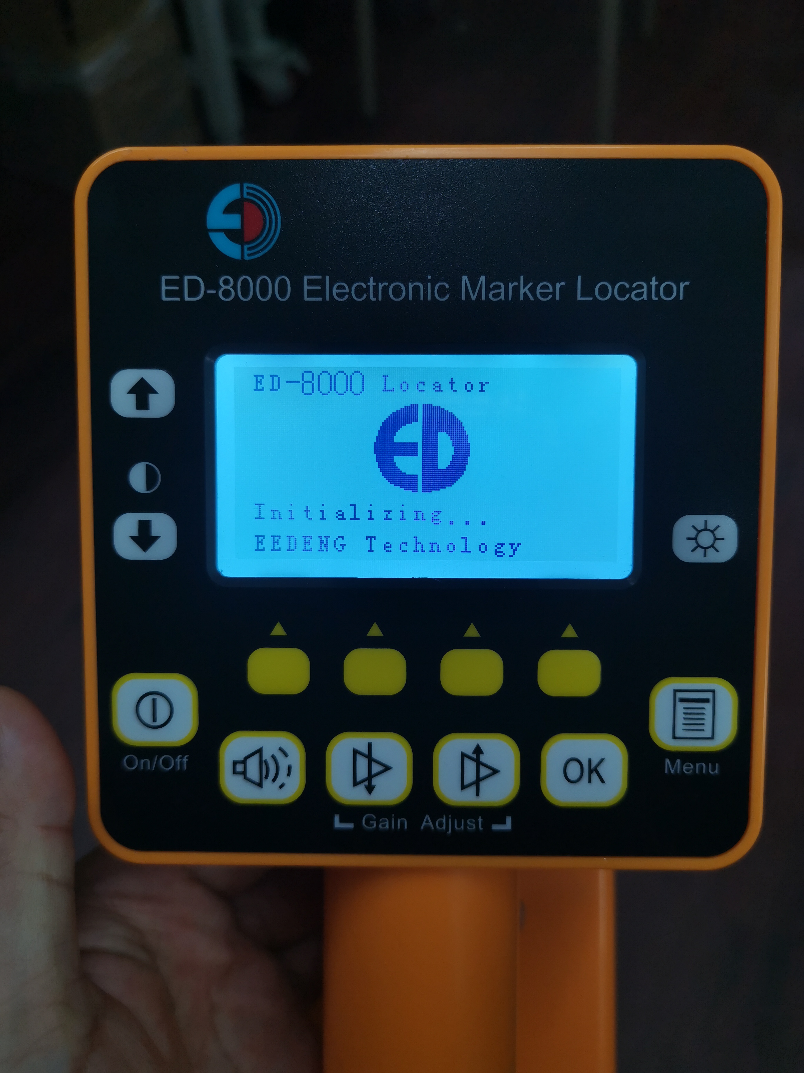 Ed-8000 (High gain)underground electronic marker locator