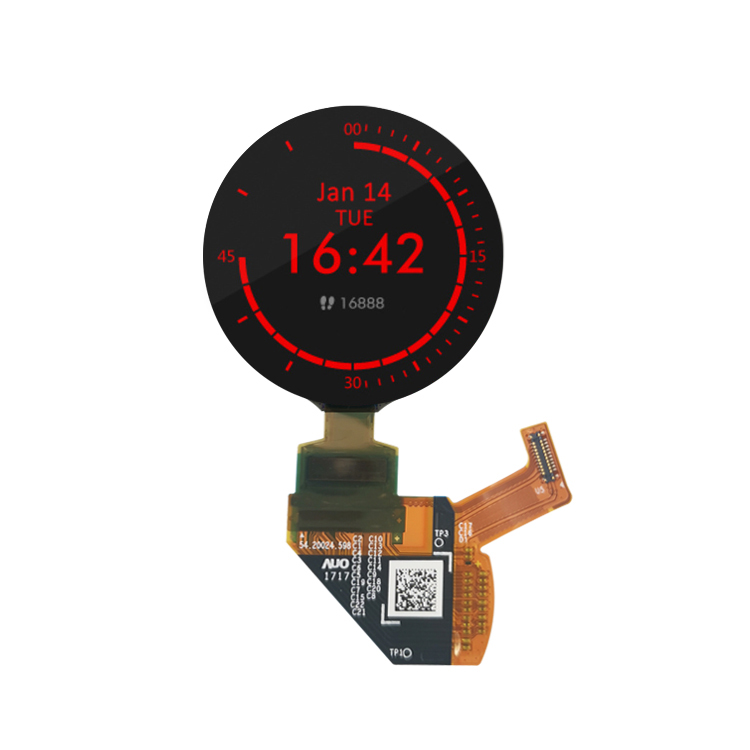 TT120AWN20A 1.2 inch 390*390 Small IPS Round AMOLED Display Panel MIPI Circle OLED Watch Screen 20 Pin Connector Circular AMOLED LCD Module