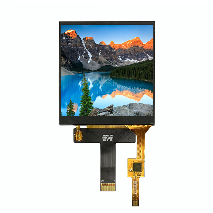 TT340KKC11B Sunlight Readable 3.4 inch 480*480 MIPI IPS Square TFT LCD Screen Module with Capacitive Touch Panel ST7701S GT911 LCD Display