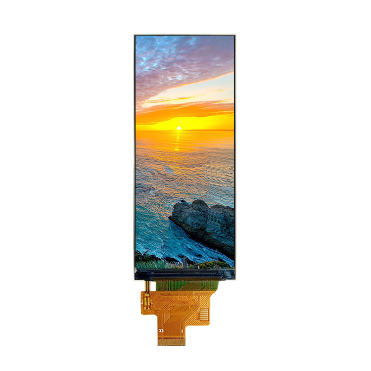 TT346RRN10A 3.46 inch 340*800 16Bit RGB IPS Bar TFT LCD Display Screen 3.5inch ST7701S 33Pin Strip LCD Module with Oncell Touch Panel Option