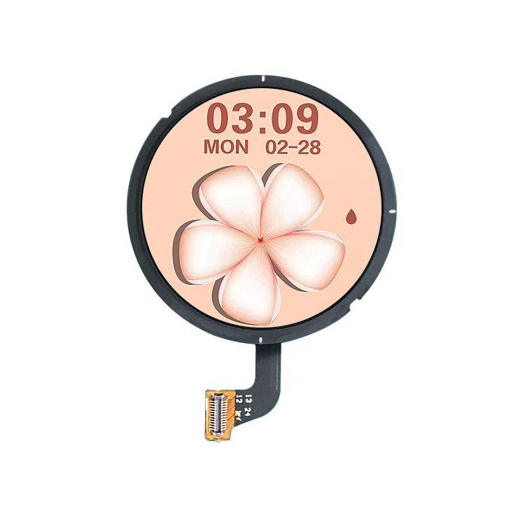TT143AMC12C 1.43 inch 466*466 Round AMOLED Display for Smart Watch 1.43inch QSPI Interface Circular Color OLED Touch Screen with Cover Glass
