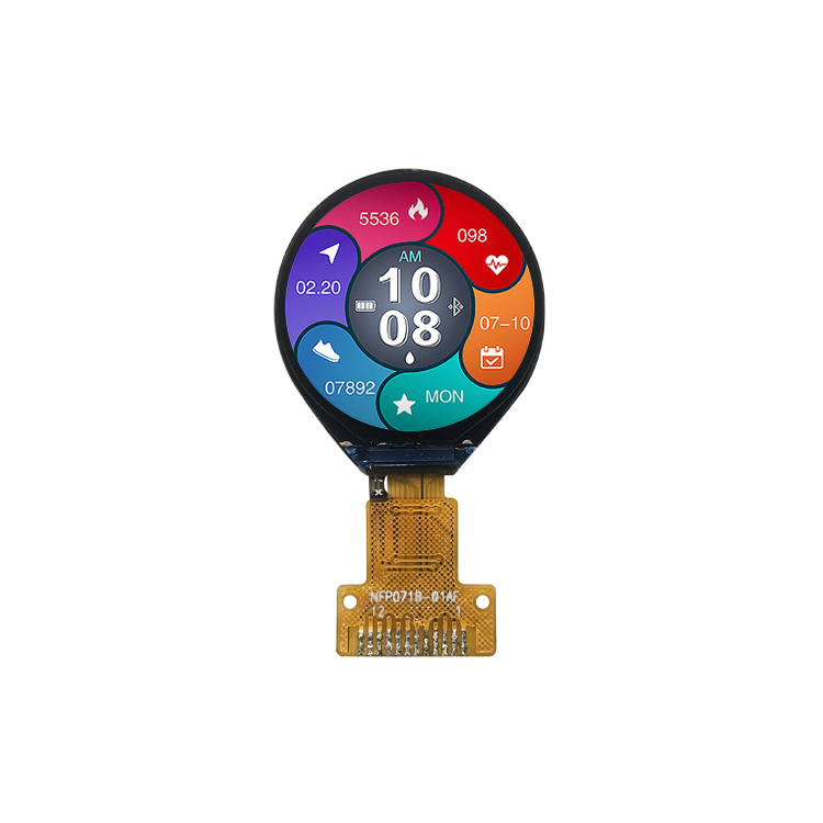 TT071TFN20A Smallest Round LCD Display 0.71 inch 160*160 Circular TFT LCD Screen Mini Size 0.7inch GC9D01 SPI 4 Wire Round LCD Module Panel