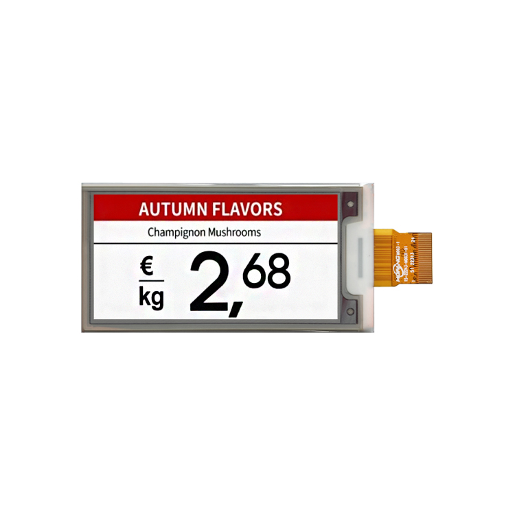 TT266EDP02A 2.6 inch 152*296 3Colors B/W/R Epaper Display SPI I2C Interface Eink Screen Electronic Shelf Label Price Tag Digital Nameplate