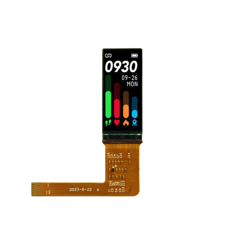 TT110AMN94A 1.1 inch 126*294 Small SPI Bar AMOLED Display Module 1.1inch 13Pin JD9613 Strip Color OLED LCD Screen Factory Custom Touch Panel