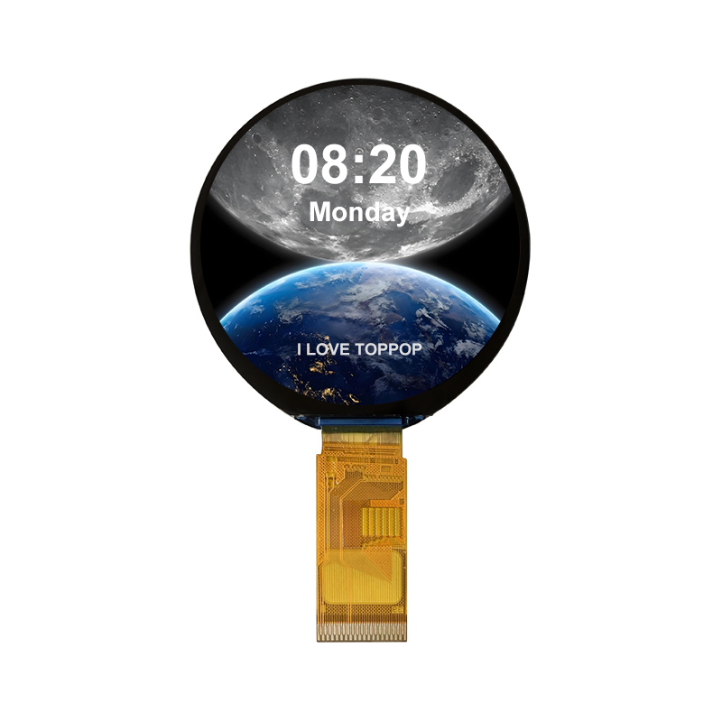 TT180TFN05A 1.8 Inch 360*360 Round TFT LCD Display 1.8inch MIPI QSPI MCU SPI SPI+RGB 39Pin ST77916 Circular LCD Module Custom Touch Panel