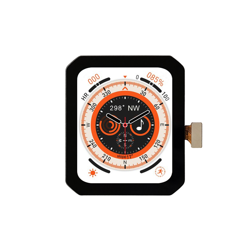 TT178AMC76C 1.78 Inch 368*448 MIPI DSI Small Square AMOLED Display with Oncell Touch Cover Glass Panel 1.8inch 24Pin OLED Screen LCD Module