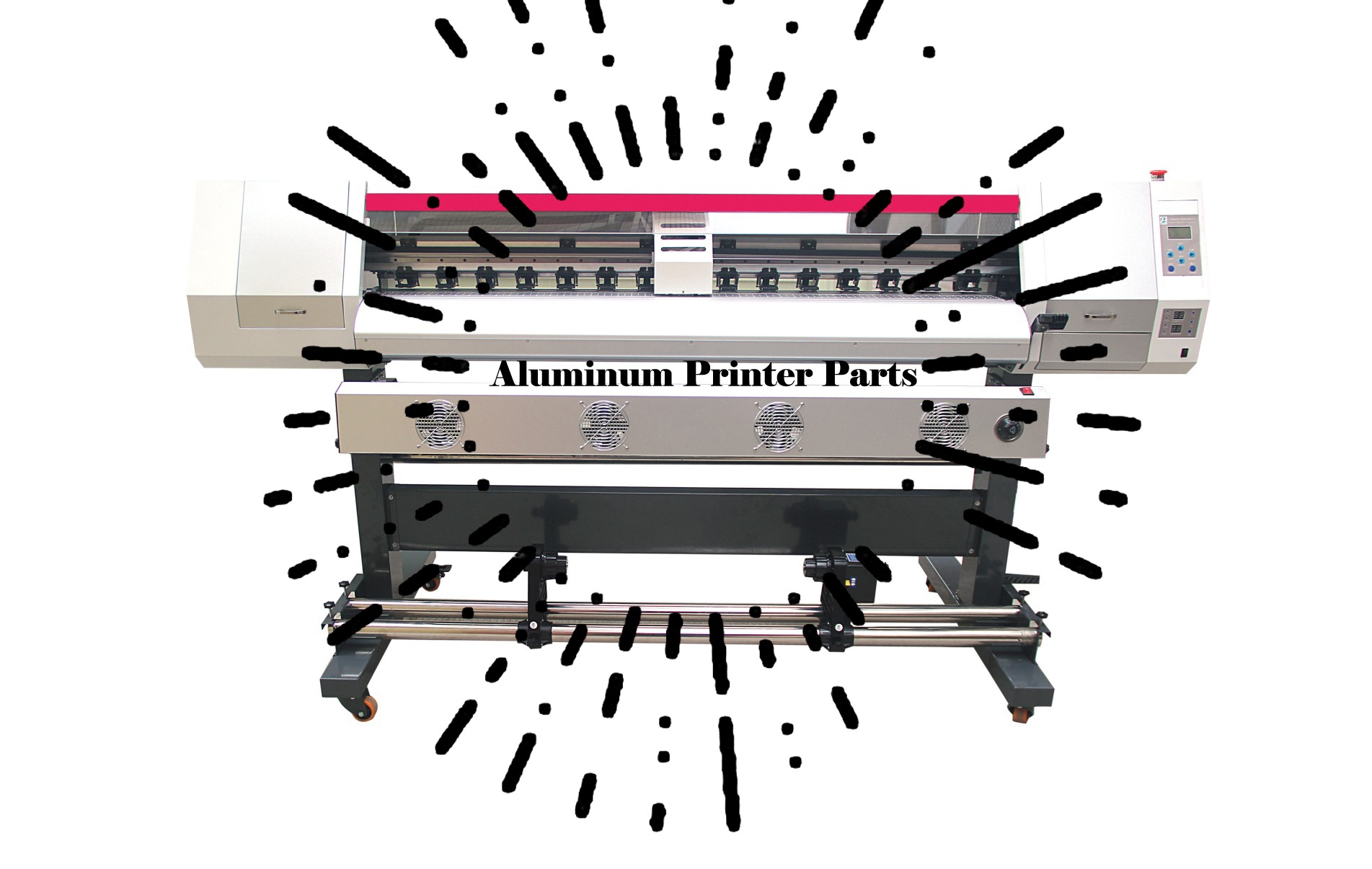 UV/Solvent/Fabric Printer