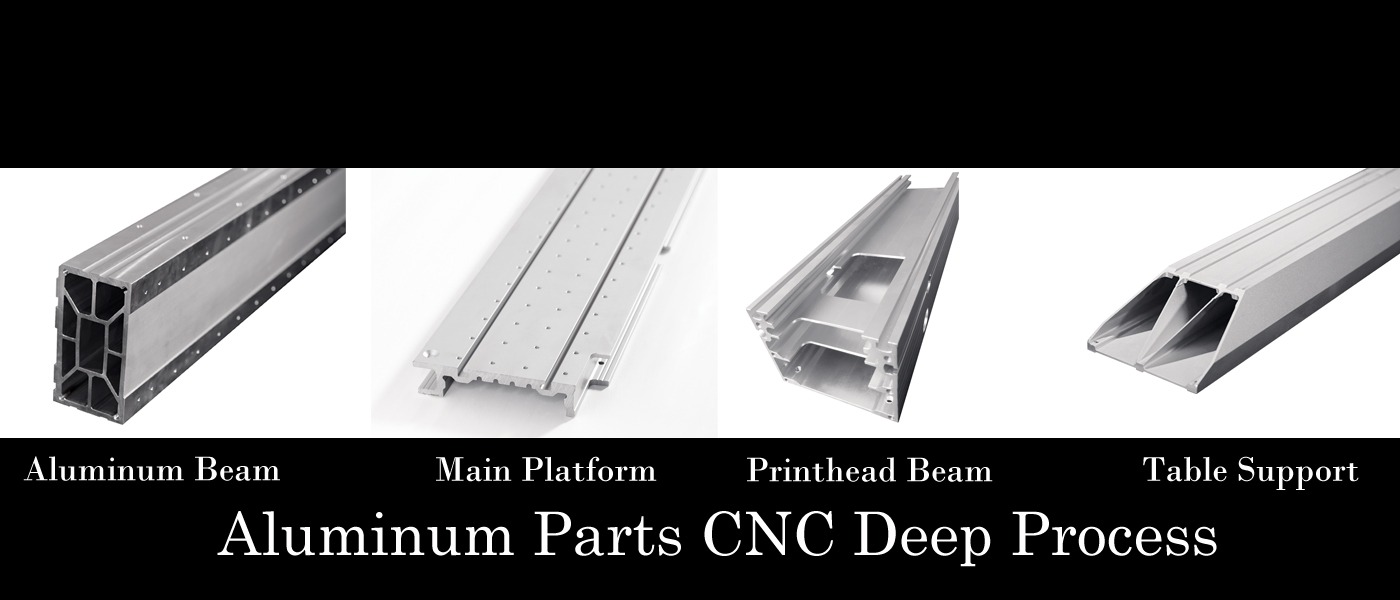 Yingya Hardware aluminum processing products/printer parts/ solvent printer/UV printer/fabric printer