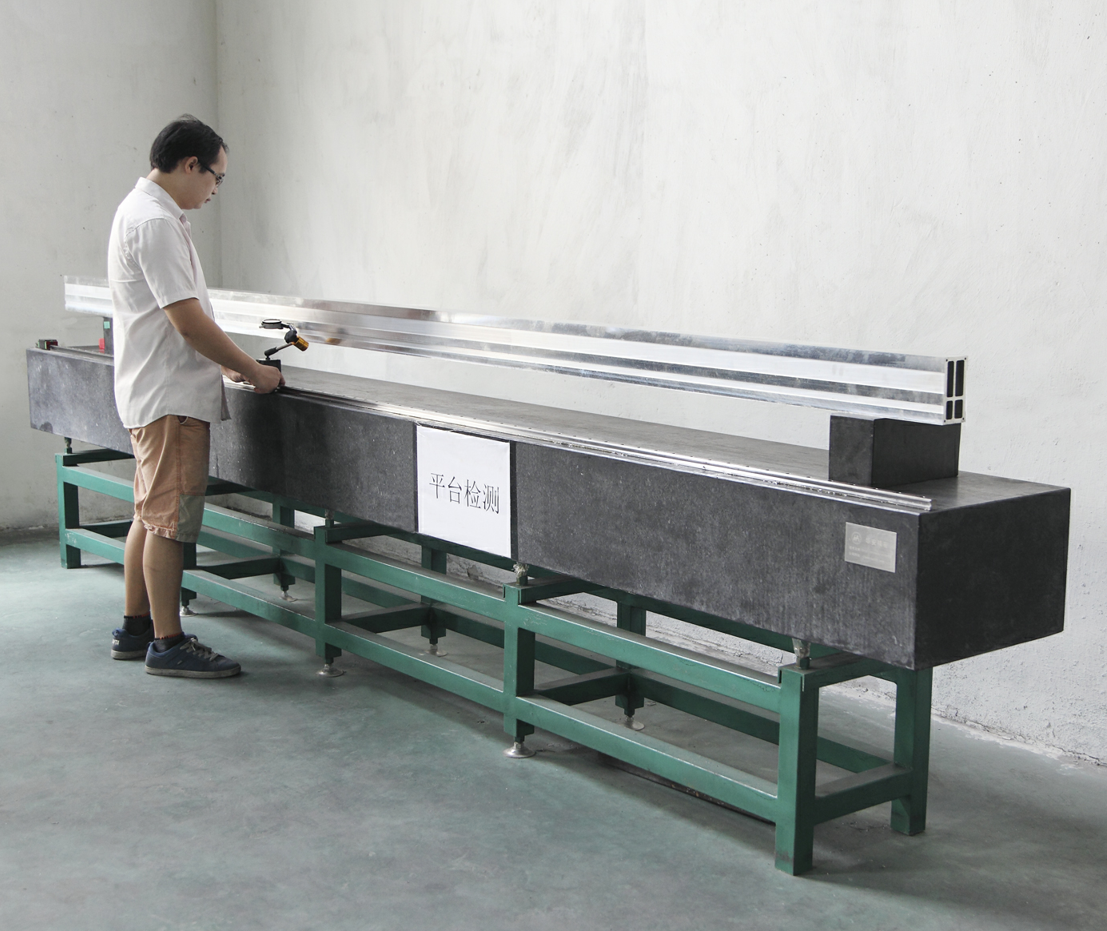 inspection of raw material and aluminum products